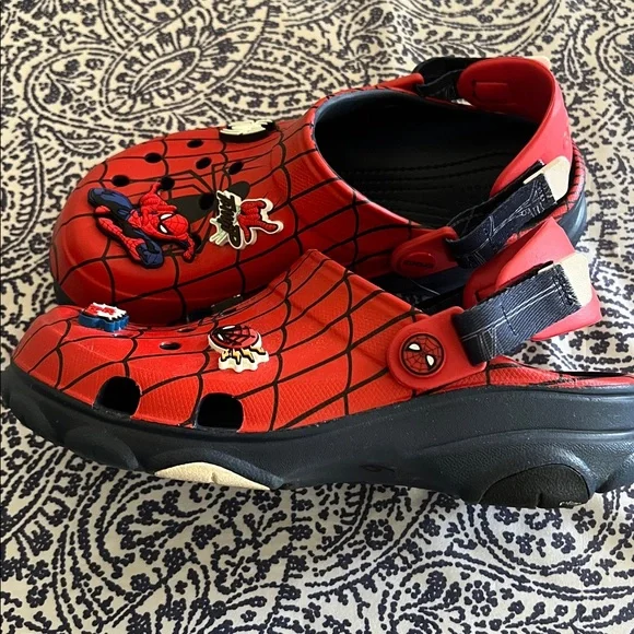 CROCS Spider-Man Kids- Red